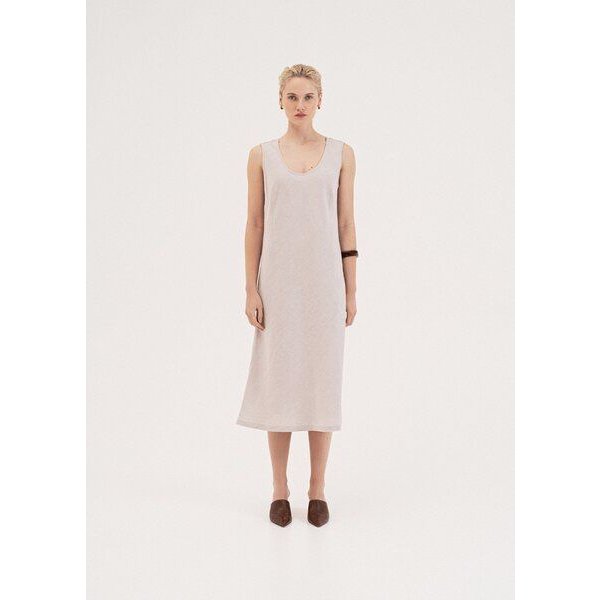 AmourLinen Ines Midi-Kleid aus Leinen