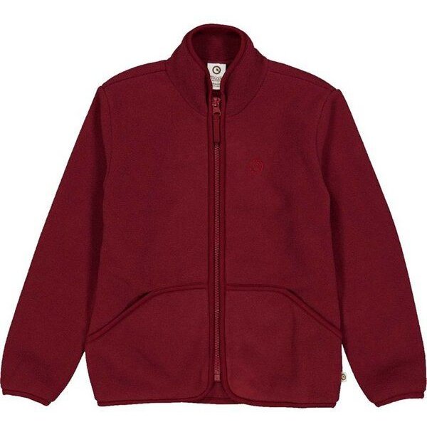 Fred's World by Green Cotton "Green Cotton" Fleecejacke weinrot