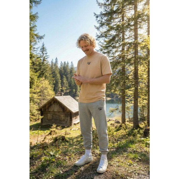 THE FACE OF ELEMENTS ESSENTIAL - RELAXED FIT T-SHIRT AUS 100% BIO-BAUMWOLLE