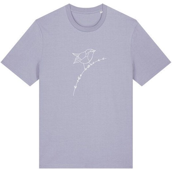 Brandless Basic Bio Unisex T-Shirt Rotkehlchen 180g/m² XXS - 3 XL