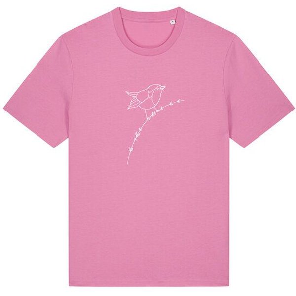 Brandless Basic Bio Unisex T-Shirt Rotkehlchen 180g/m² XXS - 3 XL