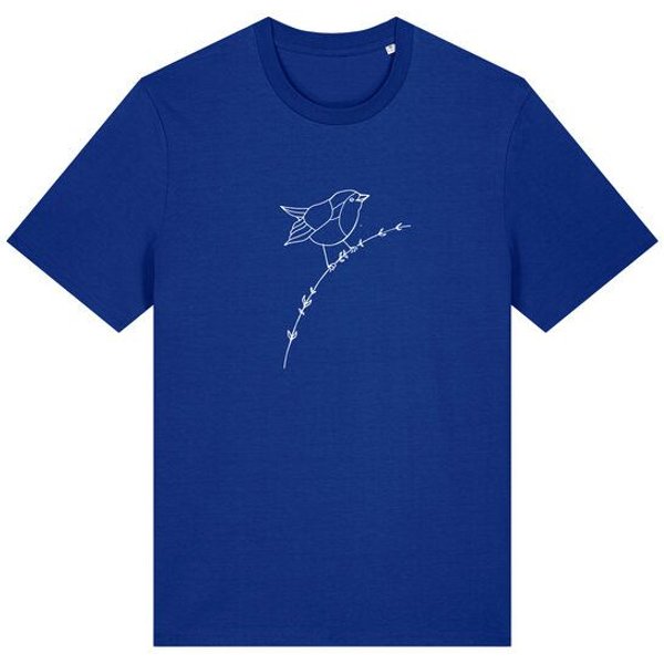Brandless Basic Bio Unisex T-Shirt Rotkehlchen 180g/m² XXS - 3 XL