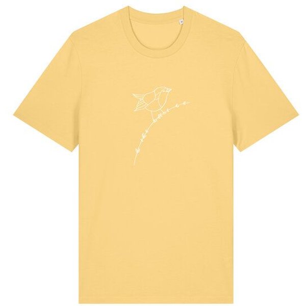 Brandless Basic Bio Unisex T-Shirt Rotkehlchen 180g/m² XXS - 3 XL