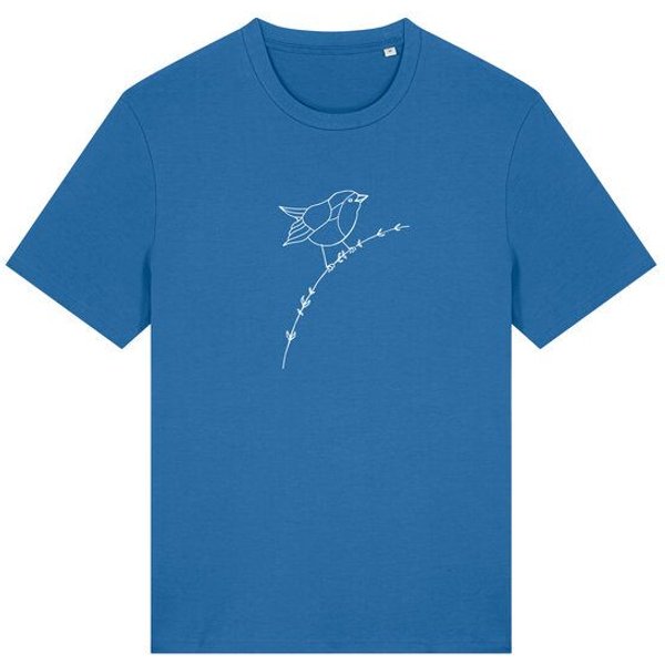 Brandless Basic Bio Unisex T-Shirt Rotkehlchen 180g/m² XXS - 3 XL