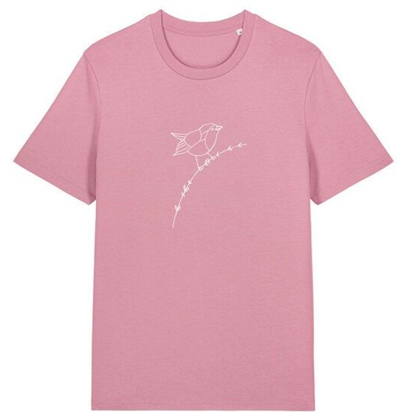 Brandless Basic Bio Unisex T-Shirt Rotkehlchen 180g/m² XXS - 3 XL