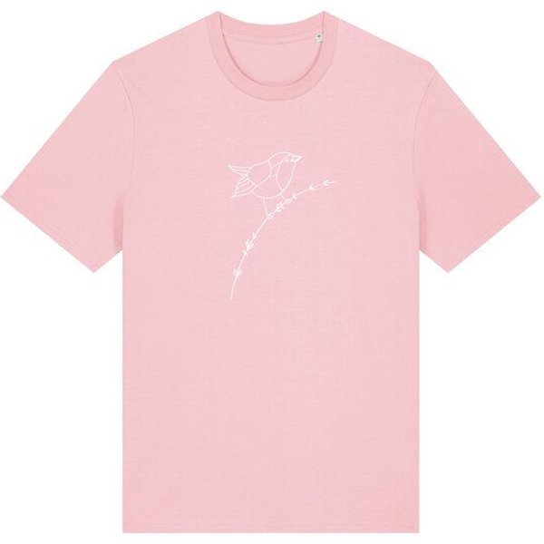 Brandless Basic Bio Unisex T-Shirt Rotkehlchen 180g/m² XXS - 3 XL