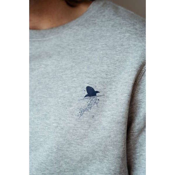 Kultgut Supersoft Sweatshirt - Pullover / Little Shark