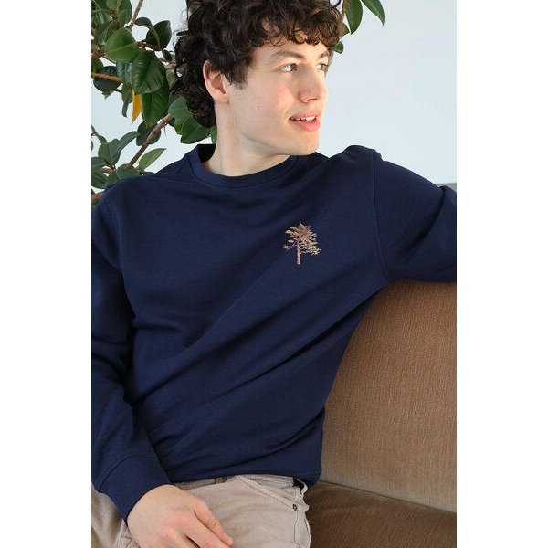 Kultgut Tree in echter Woodoptik/ Vegan - Pullover flauschig & gemütlich