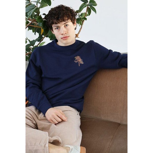 Kultgut Tree in echter Woodoptik/ Vegan - Pullover flauschig & gemütlich