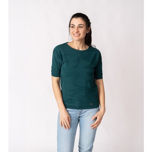 GARY MASH Kurzarm-Pullover Vina aus Biobaumwolle
