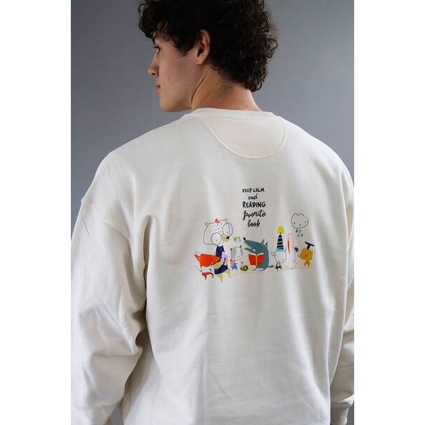 Kultgut Hochwertiger Oversize Sweaterpullover - Keep Calm