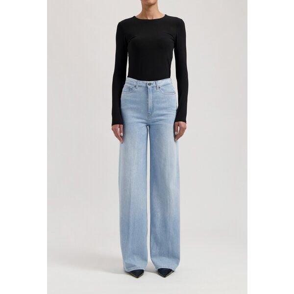 MUD Jeans Damen Jeans Loose Fit "Sara - Stone Vintage"
