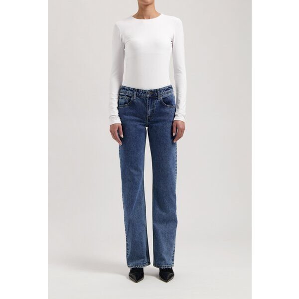 MUD Jeans Damen Jeans Straight Leg "Carry - Stone Vintage"