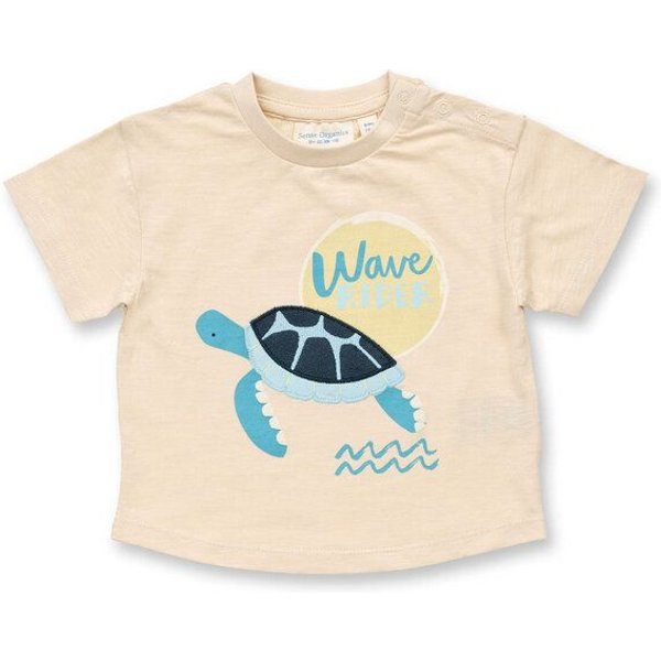 sense-organics Sense Organics Baby T-Shirt Schildkörte Bio Baumwolle