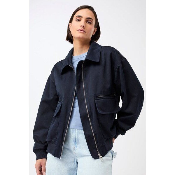 LangerChen Blousonjacke mit großen Taschen