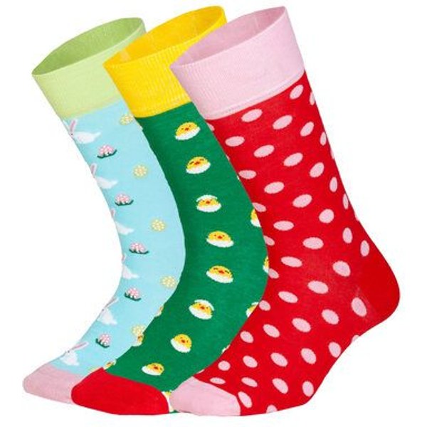 DillySocks Socken „Hoppy Days (3er Box)“