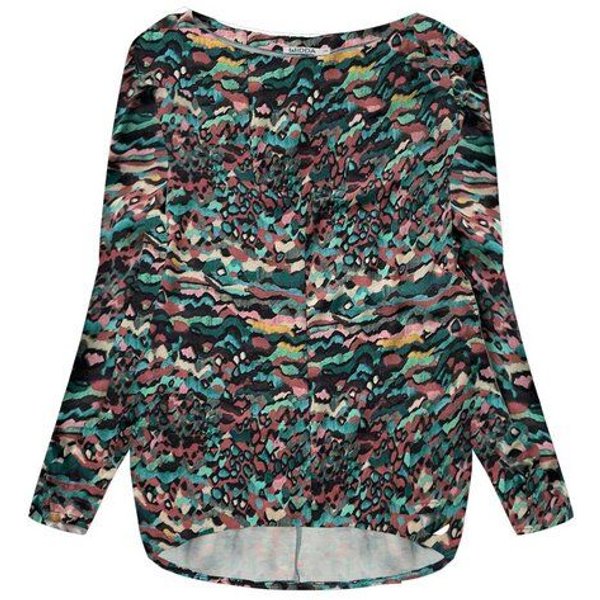 WiDDA berlin Buntes Oversize Longsleeve SLABBY aus ECOVERO