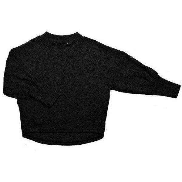WiDDA berlin Pullover BOXI schwarz aus recycelter Wolle