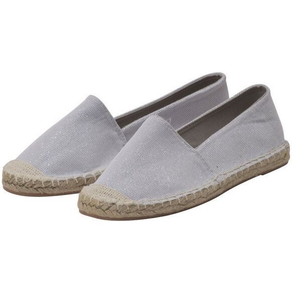 Japanwelt Espadrilles Damen Espadrilles Glitzer Canvas Slipper Sommerlatschen ALS Abendschuh