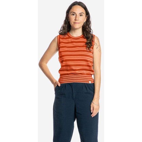 Matona Ärmelloses Top | Cotton Knit Top | aus Baumwolle | GOTS-zertifiziert