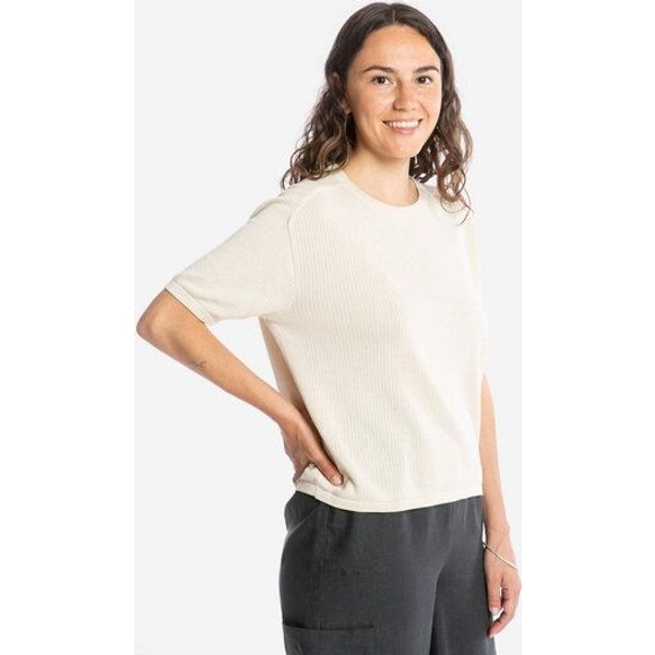 Matona Gestricktes T-Shirt | Knit T-Shirt | aus Baumwolle | GOTS-zertifiziert