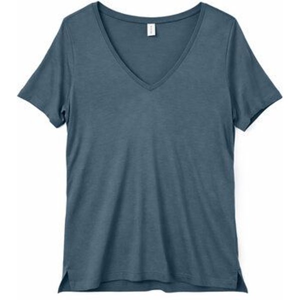 Mazine V-Ausschnitt T-Shirt aus Ecovero