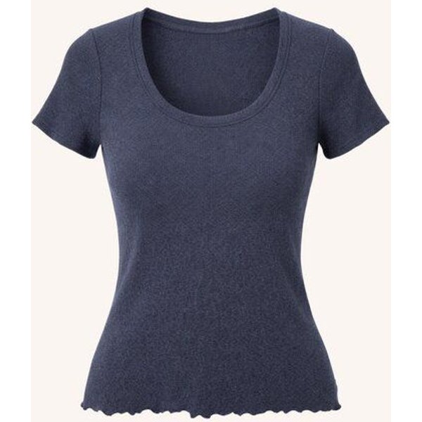NORDLICHT Geripptes T-Shirt Evi aus Bio-Baumwolle