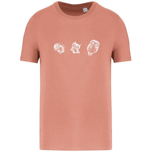 Greenspired Basic Bio T-Shirt Three Owls 155g/m² XXS - 4 XL"