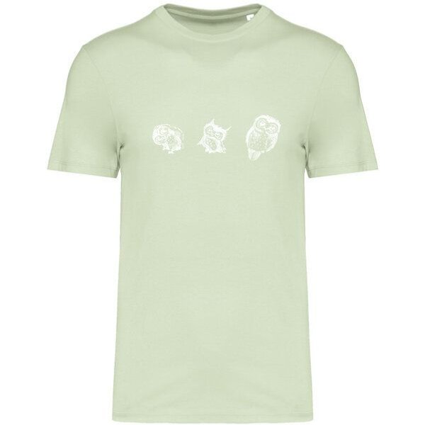 Greenspired Basic Bio T-Shirt Three Owls 155g/m² XXS - 4 XL"