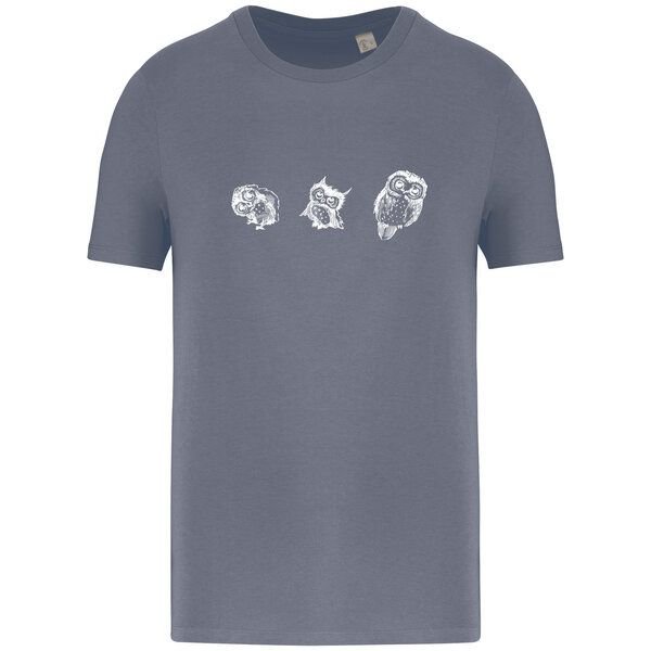 Greenspired Basic Bio T-Shirt Three Owls 155g/m² XXS - 4 XL"