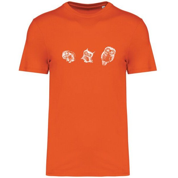 Greenspired Basic Bio T-Shirt Three Owls 155g/m² XXS - 4 XL"