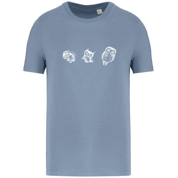 Greenspired Basic Bio T-Shirt Three Owls 155g/m² XXS - 4 XL"