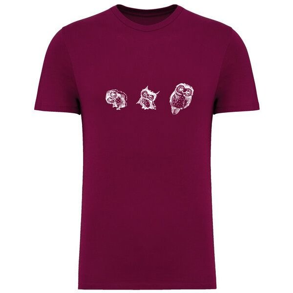 Greenspired Basic Bio T-Shirt Three Owls 155g/m² XXS - 4 XL"