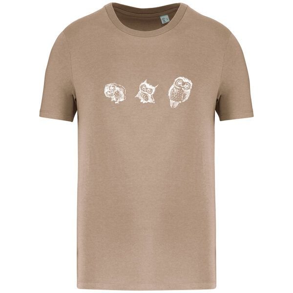 Greenspired Basic Bio T-Shirt Three Owls 155g/m² XXS - 4 XL"