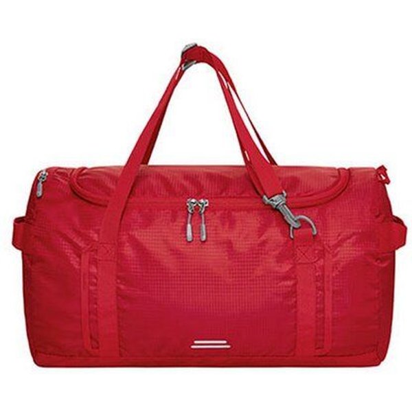 Halfar Sports Bag Outdoor Weekender Sporttasche 46 x 27 x 27 cm auch als Rucksack tragbar aus recyceltem Polyester