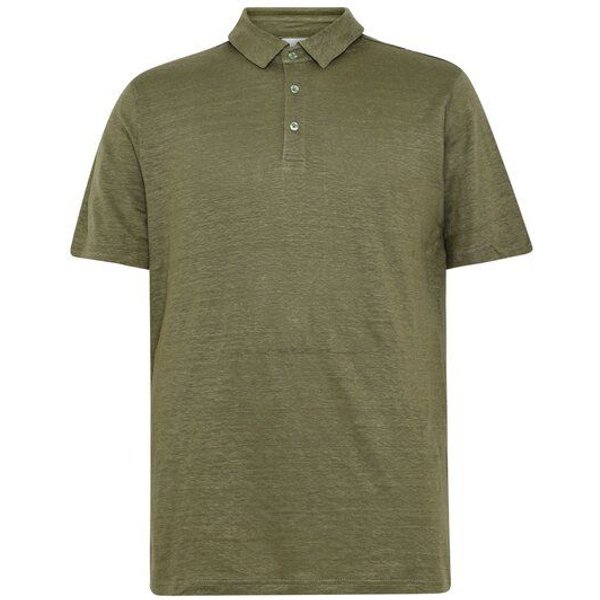 KnowledgeCotton Apparel Poloshirt Regular aus Bio-Leinen
