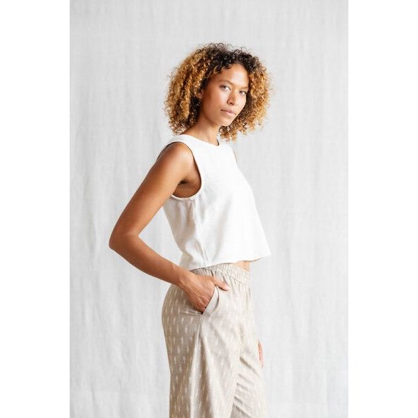 Jyoti - Fair Works Peace-Silk Top Kiran