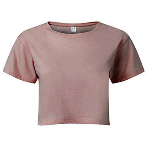 TriDri® Damen T-Shirt Cropped Bauchfrei kurz