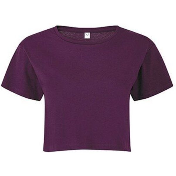 TriDri® Damen T-Shirt Cropped Bauchfrei kurz