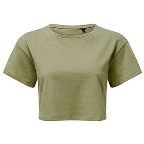 TriDri® Damen T-Shirt Cropped Bauchfrei kurz