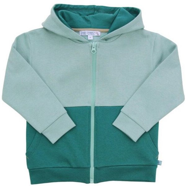 Enfant Terrible Kapuzen Hoodie Sweatjacke colourblocking midnight-jeans