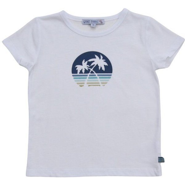 Enfant Terrible Kinder T-Shirt mit Palmendruck