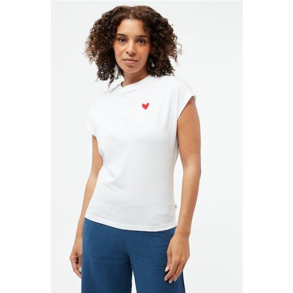 Givn Berlin T-Shirt GBLAILA (HEART) aus Bio-Baumwolle mit Stickerei