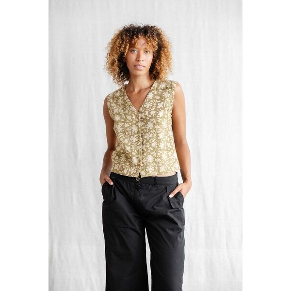Jyoti - Fair Works Hanf/ Tencel Top Chatania