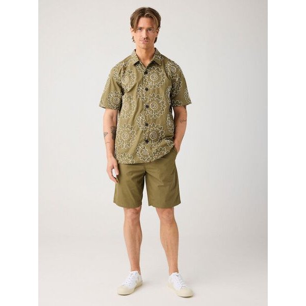 KnowledgeCotton Apparel Popelin Shorts FIG Loose aus Bio-Baumwolle