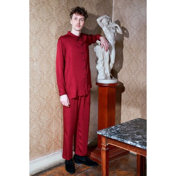 Sophia Schneider-Esleben Unisex Shirt Lui - Unisex Hemd Damenhemd und Herrenhemd aus Bambus Viscose