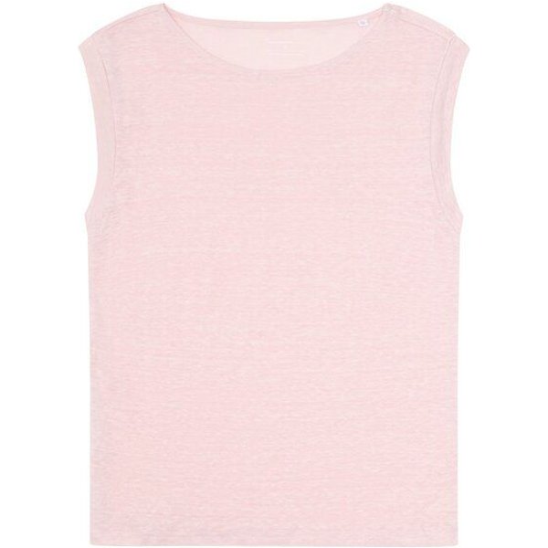 KnowledgeCotton Apparel Shirt VIOLET aus Bio-Leinen