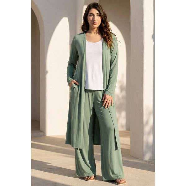 Ingoria RIYA Palazzo-Hose mit Komfortbund und Taschen