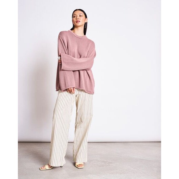 JAN N JUNE Strickpullover SONA aus Bio-Baumwolle GOTS