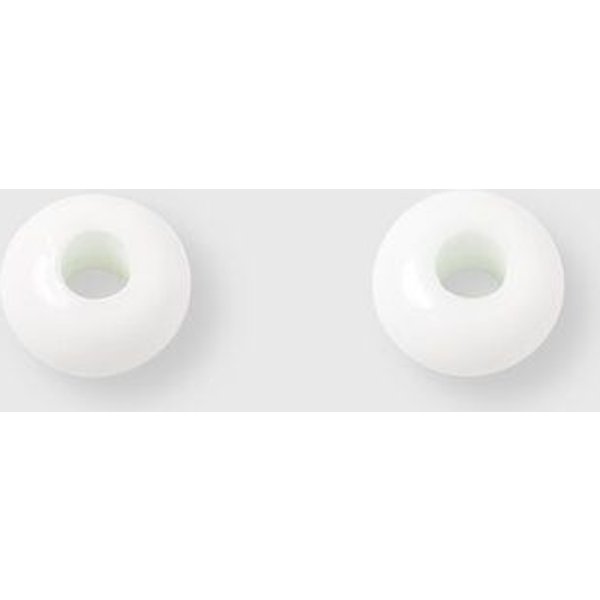 fejn jewelry Creole 'murano huggie" mit buntem Glasanhänger